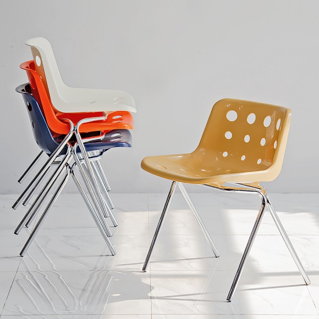 에이비퍼니쳐[리퍼브] 콰트로 치즈 카페 의자 미드센츄리 디자인 의자 예쁜 인테리어 가구