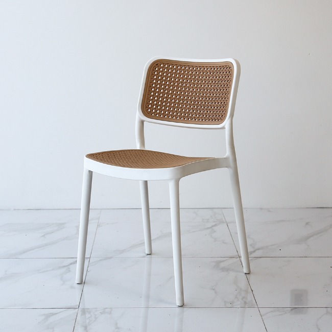 루앙 라탄 플라스틱 카페 인테리어 의자