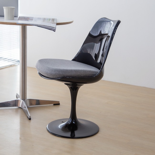 에이비퍼니쳐안나 튤립체어 카페 패브릭 디자인 인테리어 의자